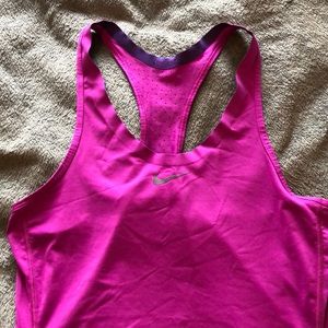 Nike Pro DRI-FIT long tank. Size L